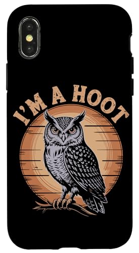 Im A Hoot Eule Hülle für iPhone X/XS Im A Hoot Eule Hülle für iPhone X/XS von Im A Hoot Owl Gifts