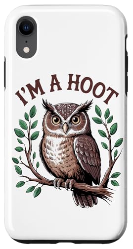 Im A Hoot Eule Hülle für iPhone XR von Im A Hoot Owl Gifts