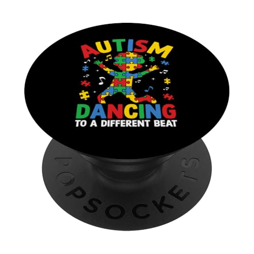 Autism Dancing To A Different Beat PopSockets Klebender PopGrip Autism Dancing To A Different Beat PopSockets Klebender PopGrip von Im April tragen wir blaue