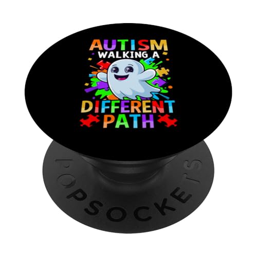 Autism Walking A Different Path PopSockets Klebender PopGrip Autism Walking A Different Path PopSockets Klebender PopGrip von Im April tragen wir blaue