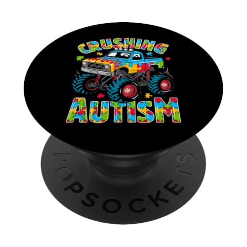 Crushing Autism PopSockets Klebender PopGrip Crushing Autism PopSockets Klebender PopGrip von Im April tragen wir blaue