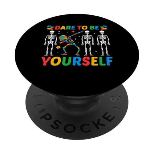 Dare To Be Yourself PopSockets Klebender PopGrip Dare To Be Yourself PopSockets Klebender PopGrip von Im April tragen wir blaue