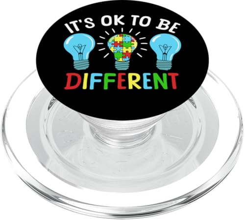 It's Ok To Be Different PopSockets PopGrip für MagSafe von Im April tragen wir blaue
