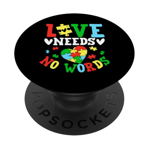 Love Needs No Words PopSockets Klebender PopGrip Love Needs No Words PopSockets Klebender PopGrip von Im April tragen wir blaue