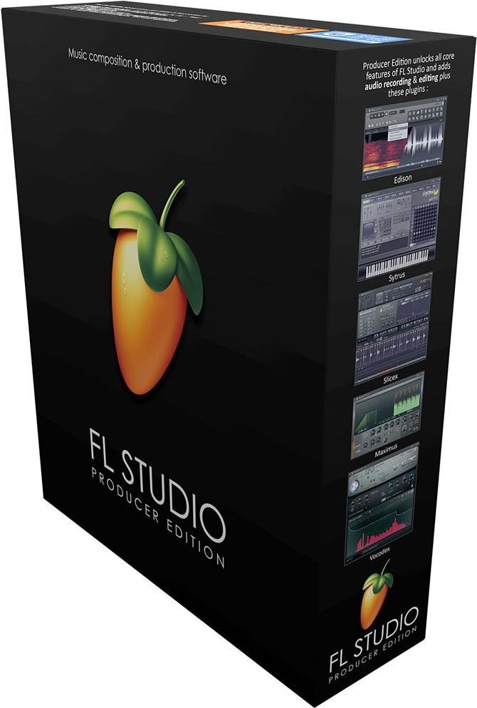 FL Studio 20 - Producer Edition BOX - Musikproduktionssoftware (SS-1671) von Image-Line
