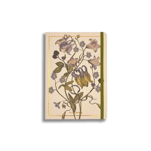 Imagicom Gestreiftes Notizbuch Botany Maxi 15 x 21 cm von Imagicom