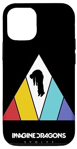 Hülle für iPhone 13 Pro Imagine Dragons Triangle Evolve Logo Schwarz von Imagine Dragons