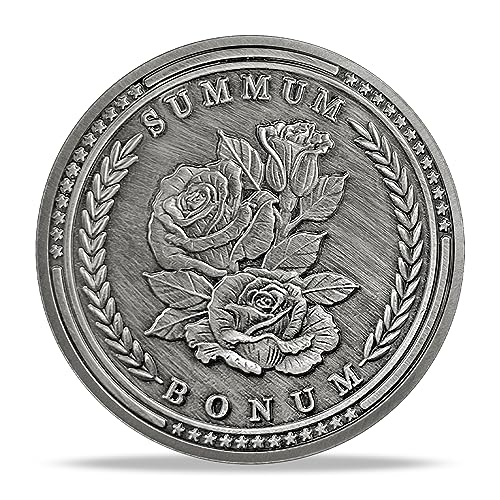 Summum Bonum Stoic Coin Stoicism Challenge Coin Stoic Reminder Token for Daily Stoic Meditations von Imasoner