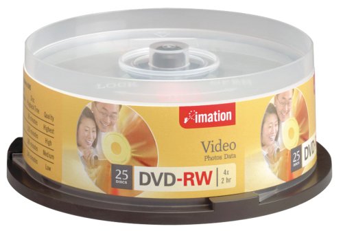 Imation 25x DVD-RW 4,7GB 120Min 4X CB Imation 25x DVD-RW 4,7GB 120Min 4X CB von Imation