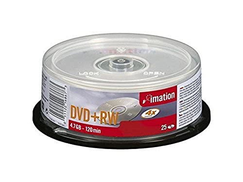 Imation Cakebox DVD+RW 4.7GB/120Min/4x (25 Disc) von Imation