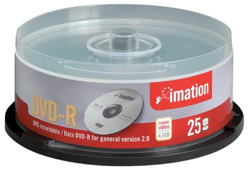 Imation DVD-R Spindel, 25 Stück Imation DVD-R Spindel, 25 Stück von Imation