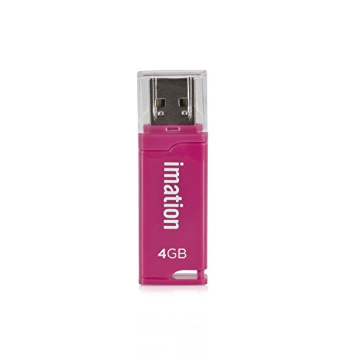 Imation USB-Sticks (Typ: Classic; Allgemeine: 4 GB, USB 2.0, Geschwindigkeit: 18 MB/s Lesegeschwindigkeit, Schreiben: 9 MB/s, Schwarz) von Imation