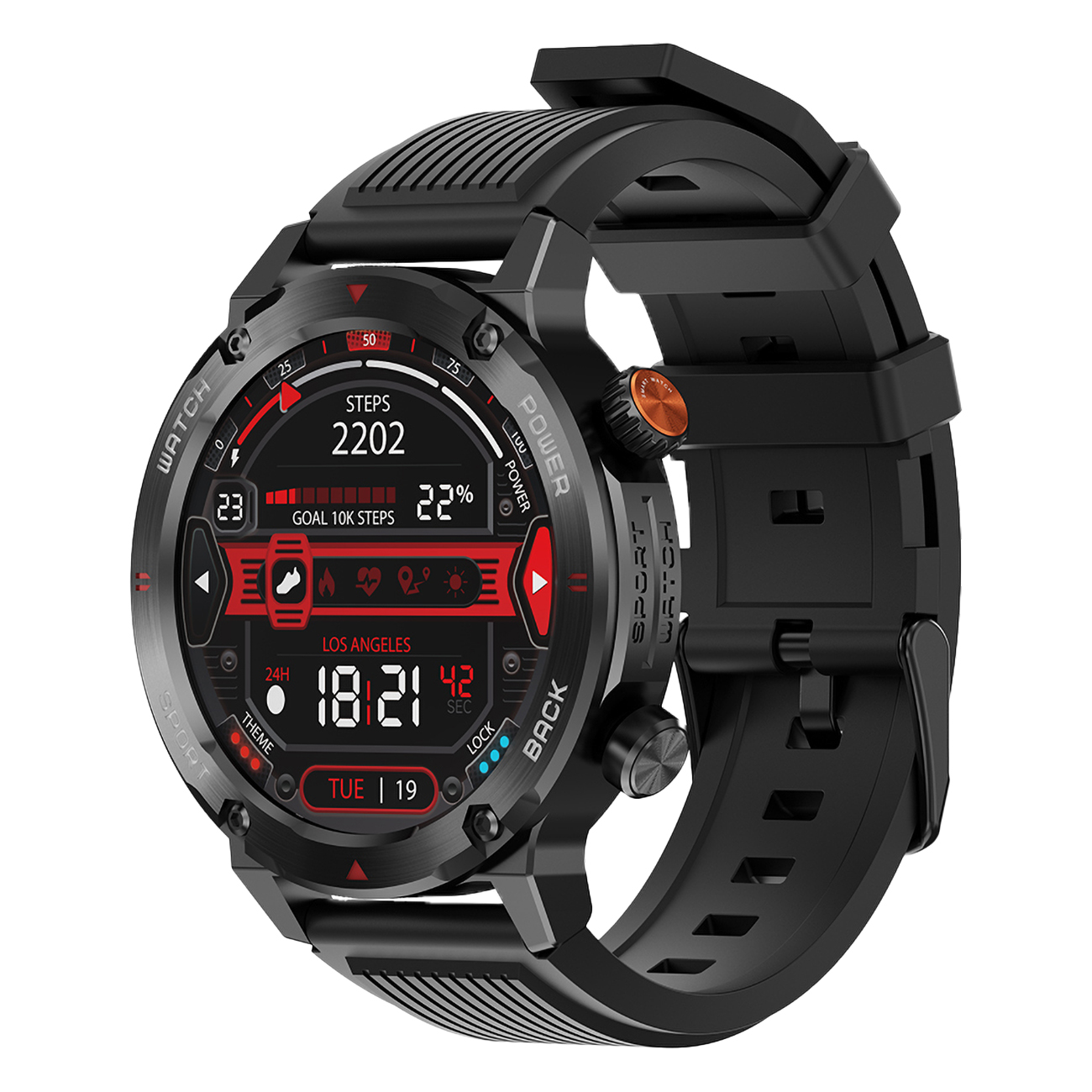Imiki D2 schwarz | Smartwatch | Wasserbest?ndig 3ATM | 30 Tage Akkulaufzeit | mobile Ortung | Imiki Life APP Imiki D2 schwarz | Smartwatch | Wasserbest?ndig 3ATM | 30 Tage Akkulaufzeit | mobile Ortung | Imiki Life APP von Imiki