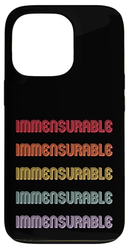 Unermesslich Hülle für iPhone 13 Pro von Immensurable Apparel
