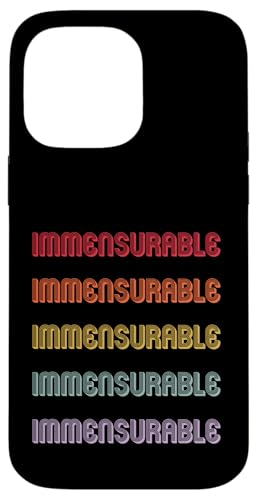 Unermesslich Hülle für iPhone 14 Pro Max von Immensurable Apparel