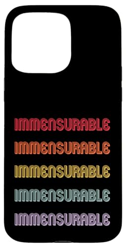 Unermesslich Hülle für iPhone 15 Pro Max von Immensurable Apparel