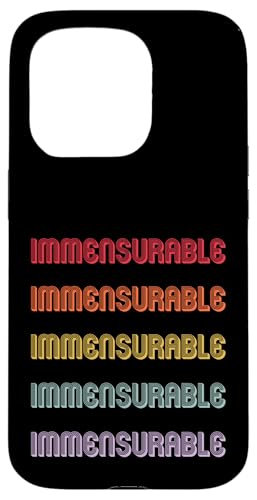 Unermesslich Hülle für iPhone 15 Pro von Immensurable Apparel
