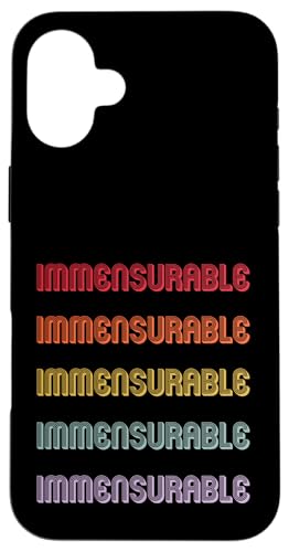 Unermesslich Hülle für iPhone 16 Plus von Immensurable Apparel