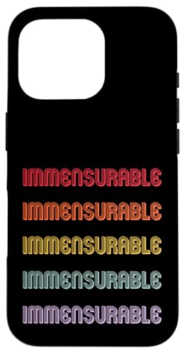 Unermesslich Hülle für iPhone 16 Pro von Immensurable Apparel