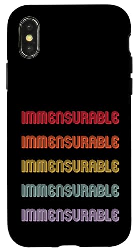 Unermesslich Hülle für iPhone X/XS von Immensurable Apparel