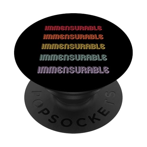 Unermesslich PopSockets Klebender PopGrip Unermesslich PopSockets Klebender PopGrip von Immensurable Apparel