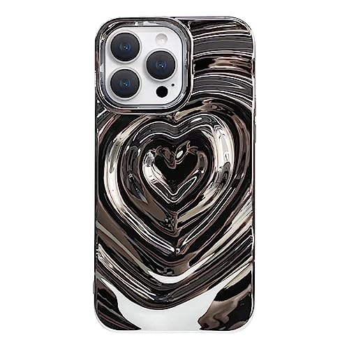 Imogacla 13 niedliche 3D-Handyhüllen – 3D-Handyhüllen, Falten, Wellen, Herz, WavePhone Case, Glitzer, iPhone-Hüllen 13 15,5 cm, weiches TPU, stoßfeste Handyhülle für Damen und Herren Imogacla 13 niedliche 3D-Handyhüllen – 3D-Handyhüllen, Falten, Wellen, Herz, WavePhone Case, Glitzer, iPhone-Hüllen 13 15,5 cm, weiches TPU, stoßfeste Handyhülle für Damen und Herren von Imogacla
