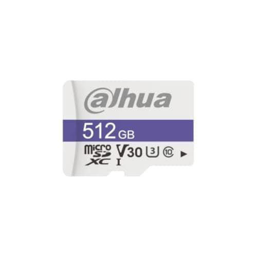 DAHUA 512 GB MICROSD-Karte Read Speed UP to 100 MB/S Write Speed UP to 80 MB/S Speed Class C10 U3 V30 TBW 70TB (DHI-TF-C100/512GB) von Imou