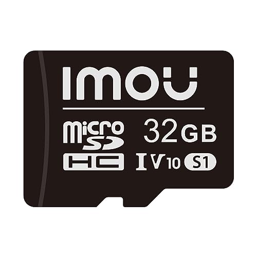 Imou 32 GB Micro SDHC-Karte, Lesegeschwindigkeit bis zu 95 MB/s, SD-Adapter für Smartphones, Tablets, Action-Kameras, Drohnen und Laptops Imou 32 GB Micro SDHC-Karte, Lesegeschwindigkeit bis zu 95 MB/s, SD-Adapter für Smartphones, Tablets, Action-Kameras, Drohnen und Laptops von Imou