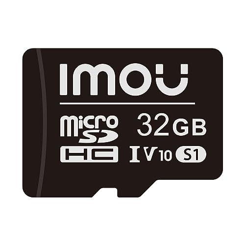 Imou 32 GB Micro SDHC-Karte, Lesegeschwindigkeit bis zu 95 MB/s, SD-Adapter für Smartphones, Tablets, Action-Kameras, Drohnen und Laptops. von Imou