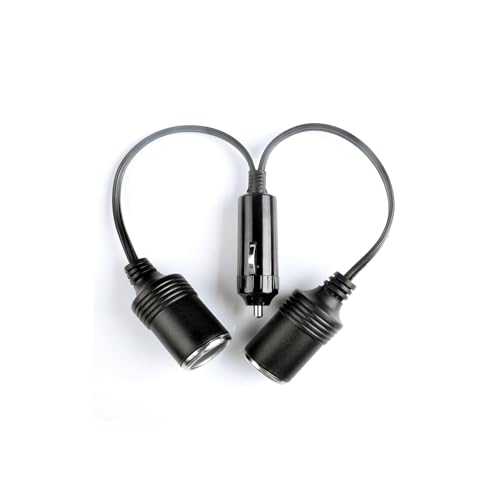 Zigaretten-Anzünder für Auto Motorrad Zigarettenanzünder Stecker Adapter Zigarettenanzünder-Stecker 12v verteiler DREI-Wege-Buchse Splitter, 1 bis 2 KFZ Zigarettenbuchsen KFZ-Stecker 12 Volt Stecker von Imoumou