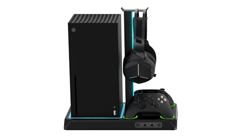 Imp Gaming DLX LED Twin Charging Tower with Cooling Fans & Game Storage Stand Xbox Series X von Imp Gaming