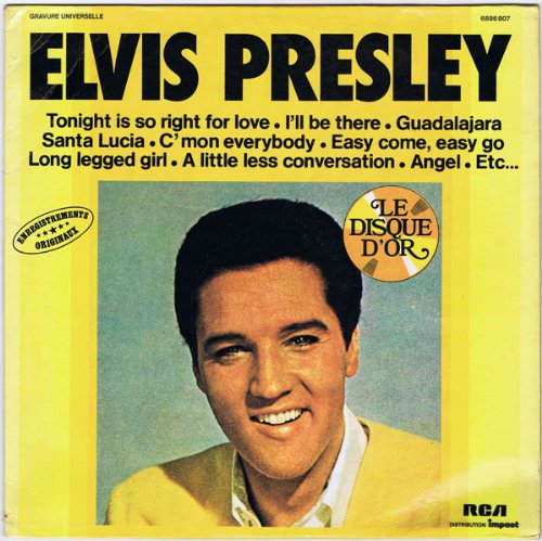 Elvis Presley - Le disque d'or - French impact LP von Impact