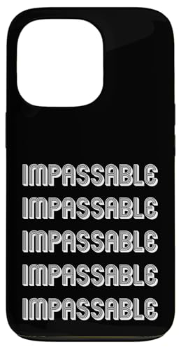 Unpassierbar Hülle für iPhone 13 Pro Unpassierbar Hülle für iPhone 13 Pro von Impassable Apparel