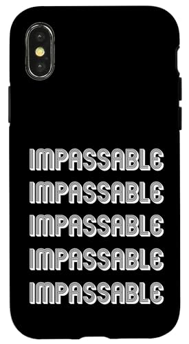 Unpassierbar Hülle für iPhone X/XS von Impassable Apparel