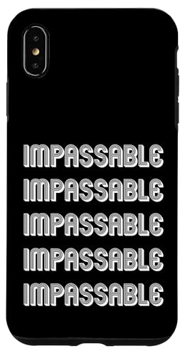 Unpassierbar Hülle für iPhone XS Max Unpassierbar Hülle für iPhone XS Max von Impassable Apparel