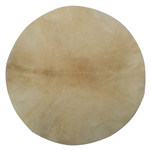 Natural Goat Skins Djembe Drum Head - 40.6 cm Marching Snare Drums, Irish Bodhran, Banjo, Native Frame Drums, Conga, African Drums, Percussion Drumhead Calf Skin von Imperial Kilt Products