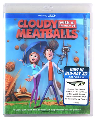 Cloudy with a Chance of Meatballs [Blu-Ray 3D] [Region B] (IMPORT) (Keine deutsche Version) von Imperial