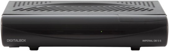 DB 5 S Sat-Receiver schwarz von Imperial