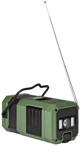 Imperial DABMAN OR 3 Outdoorradio DAB+, UKW, FM Handkurbel, Solarpanel, spritzwassergeschützt, sto� von Imperial