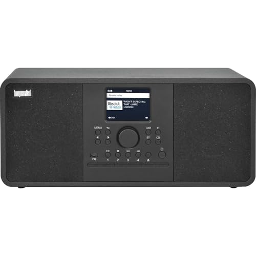 Imperial DABMAN i205 CD (DAB+ Digitalradio, UKW Empfang mit CD Player, Internetradio), Farbe:schwarz von Imperial