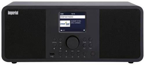 Imperial DABMAN i205 Internet Tischradio Internet, DAB+, UKW USB, WLAN, LAN, Internetradio Schwarz Imperial DABMAN i205 Internet Tischradio Internet, DAB+, UKW USB, WLAN, LAN, Internetradio Schwarz von Imperial
