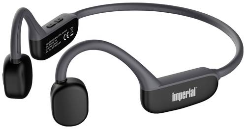 Imperial bluTC active 1 Sport On Ear Kopfhörer Bluetooth® Schwarz Knochenschall-Kopfhörer, Schwei von Imperial