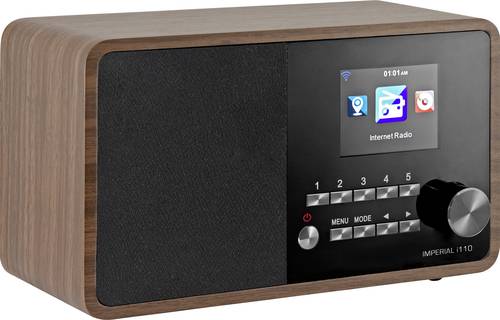 Imperial i110 Internet Tischradio Internet USB, Internetradio Holz von Imperial