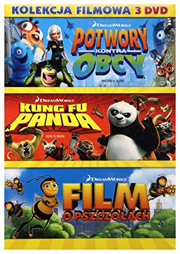 Kolekcja Dreamworks: Potwory kontra Obcy / Kung Fu Panda / Film o pszczolach BOX [3DVD] (Keine deutsche Version) von Imperial