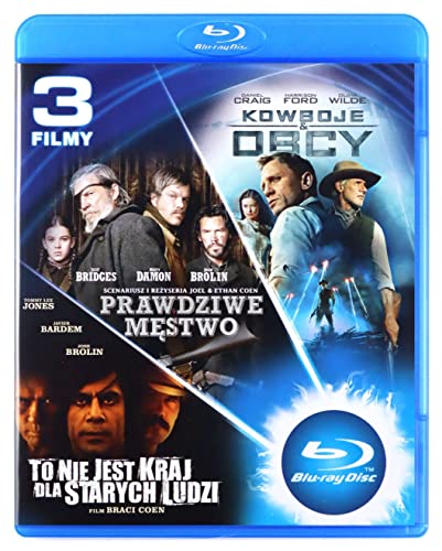 To Nie Jest Kraj Dla Starych Ludzi, Prawdziwe mestwo, Kowboje i Obcy [3 Blu-ray Box] [PL Import] von Imperial