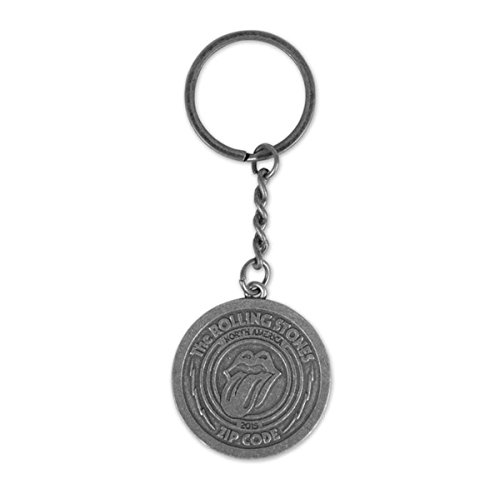 Zip Code 2015 Etched Pewter Keyring Metal - Schlüsselanhänger Metall von Import (MFG Entertainment Service)