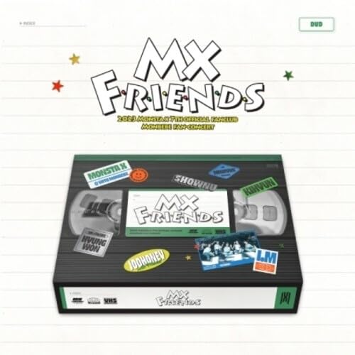 2023 Monsta X 7th Official Fanclub Monbebe Fan-Concert [Mx Friends] DVD (4 Disc) von Import (Major Babies)