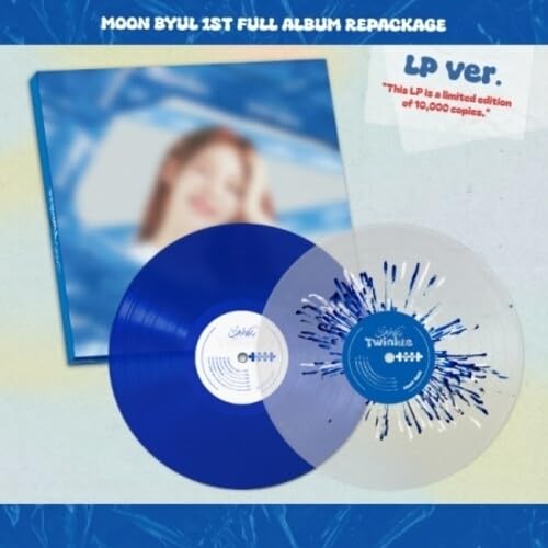 Starlit of Twinkle - Blue Or Clear White Splatter [Vinyl LP] von Import (Major Babies)