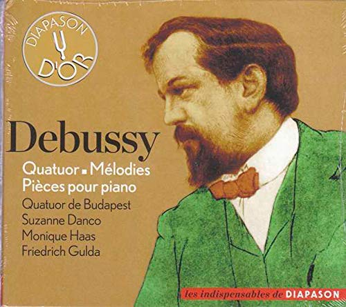 Budapest Quartet & Friedrich Gulda: Debussy-Piano Works0suite Bergamasque-Fetes Galantes-String Quartet Opus 10 [CD] von Import-L