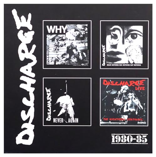 DISCHARGE - 1980-85: 4CD CLAMSHELL BOXSET (1 CD) von Import-L